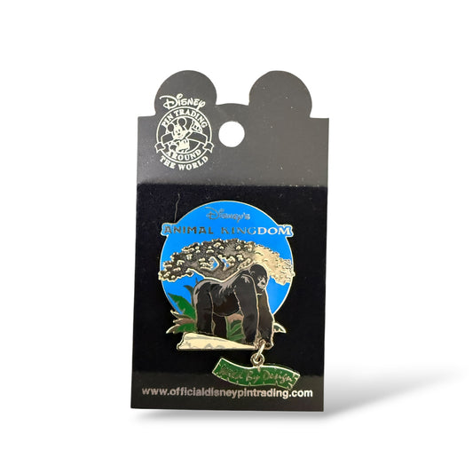 WDW Animal Kingdom Gorilla Wild by Design Dangle Pin