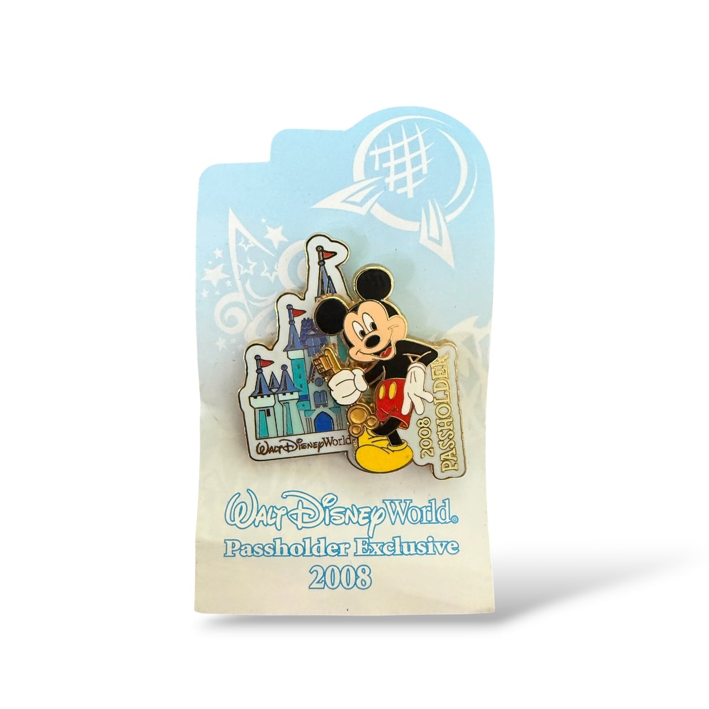 WDW 2008 Passholder Mickey Mouse Pin