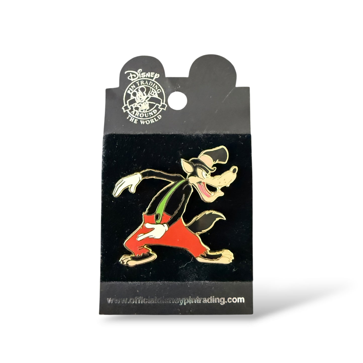 Disney Parks Core Character Three Little Pigs Big Bad Wolf Pin