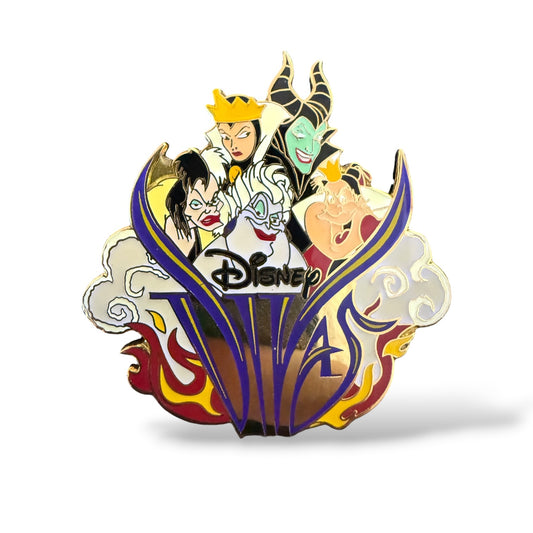 DLR Disney Divas Villain Event Logo Pin