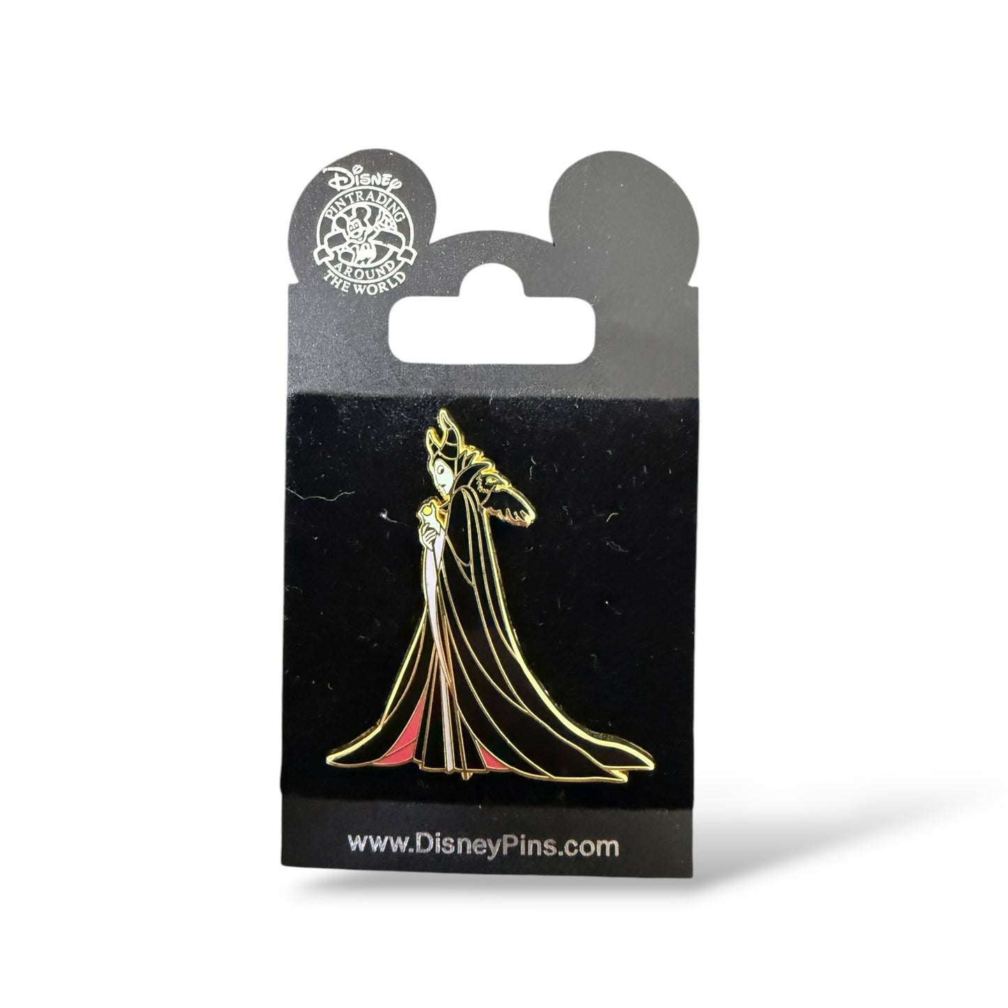 Disney Parks Sleeping Beauty Booster Maleficent and Diablo Pin
