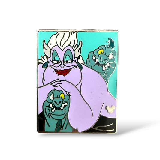 Cast Lanyard Villains and Pets Ursula Flotsam and Jetsam Pin
