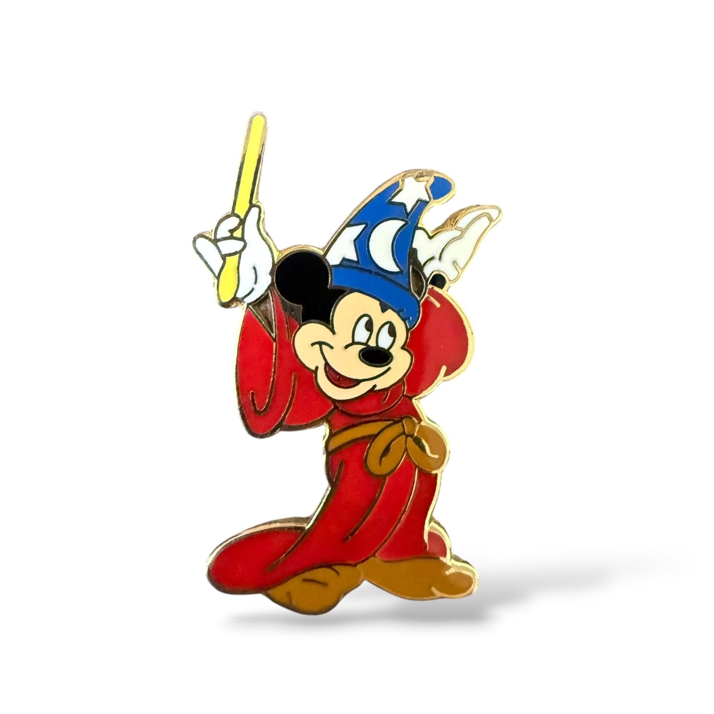 WDW Sorcerer Mickey White Stars on Hat Pin