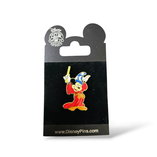 WDW Sorcerer Mickey White Stars on Hat Pin