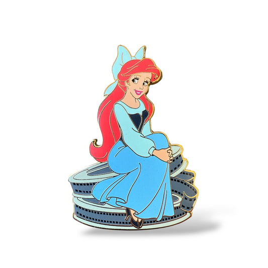 DSSH Open Edition Ariel Sitting on Movie Reels Pin