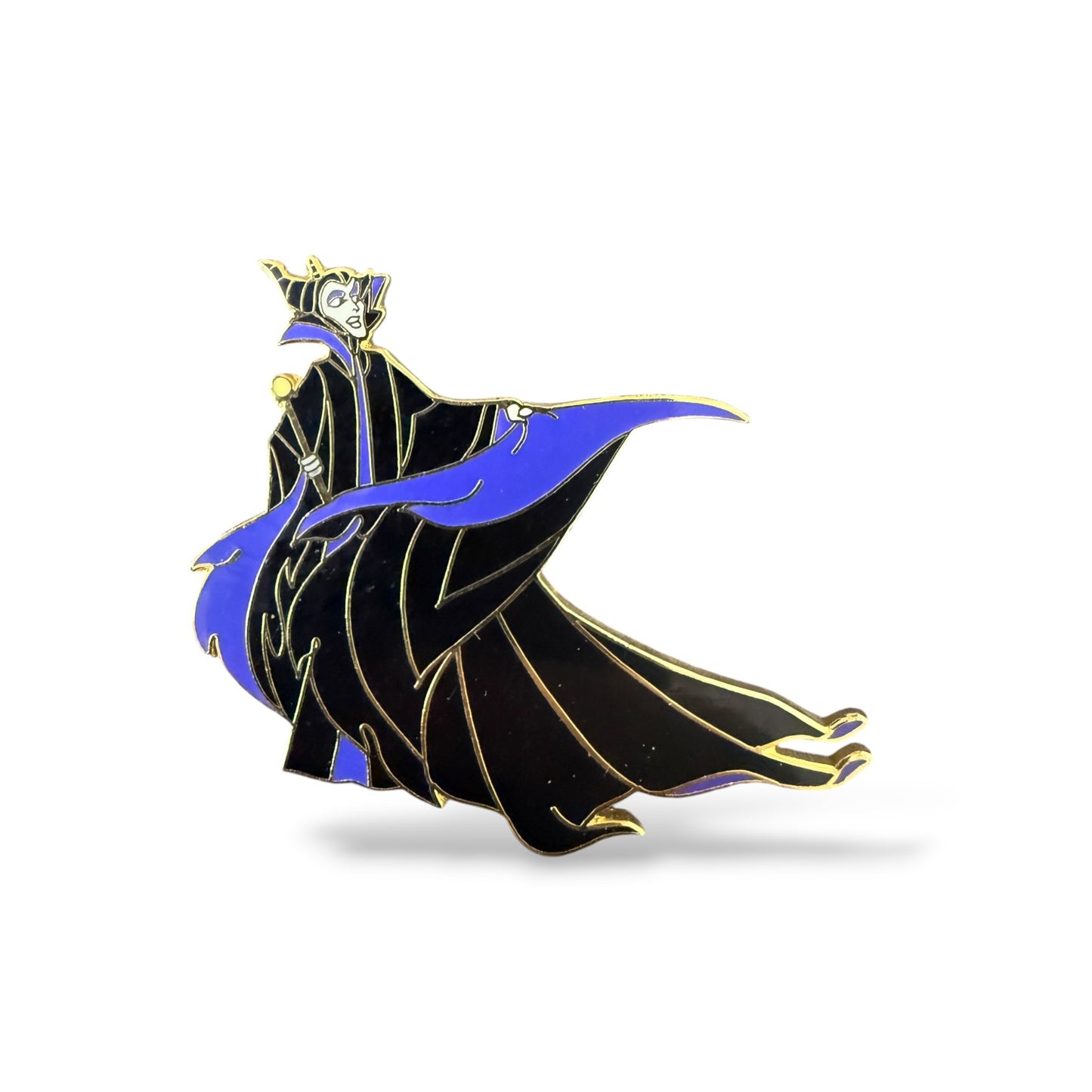 Disney Parks Maleficent with Flowing Cape Pin