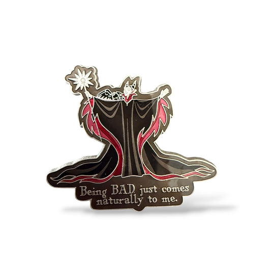 Disney Parks Maleficent Being Bad Just Comes Naturally To Me Pin
