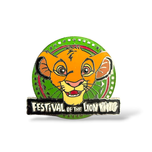 WDW Disney's Animal Kingdom Simba Festival Of The Lion King Pin