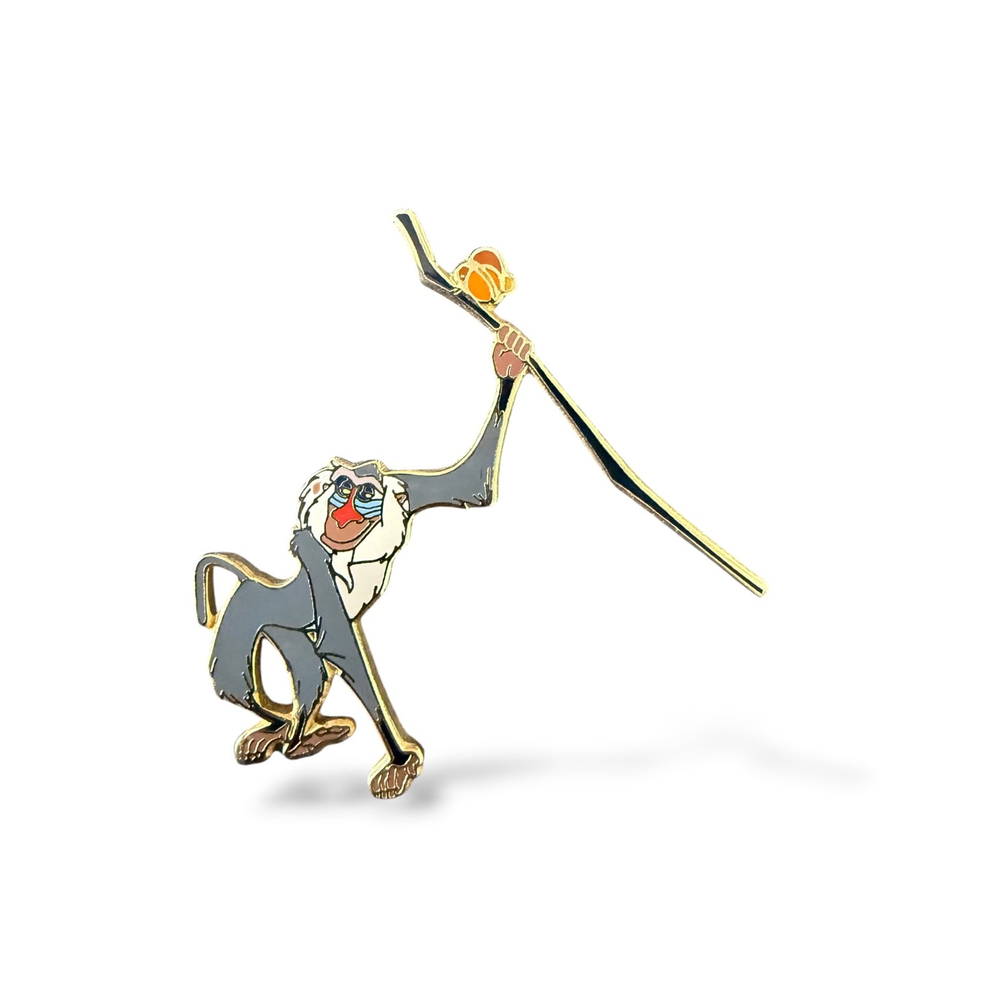 Disney Parks Core Character The Lion King Rafiki with Walking Stick Pin