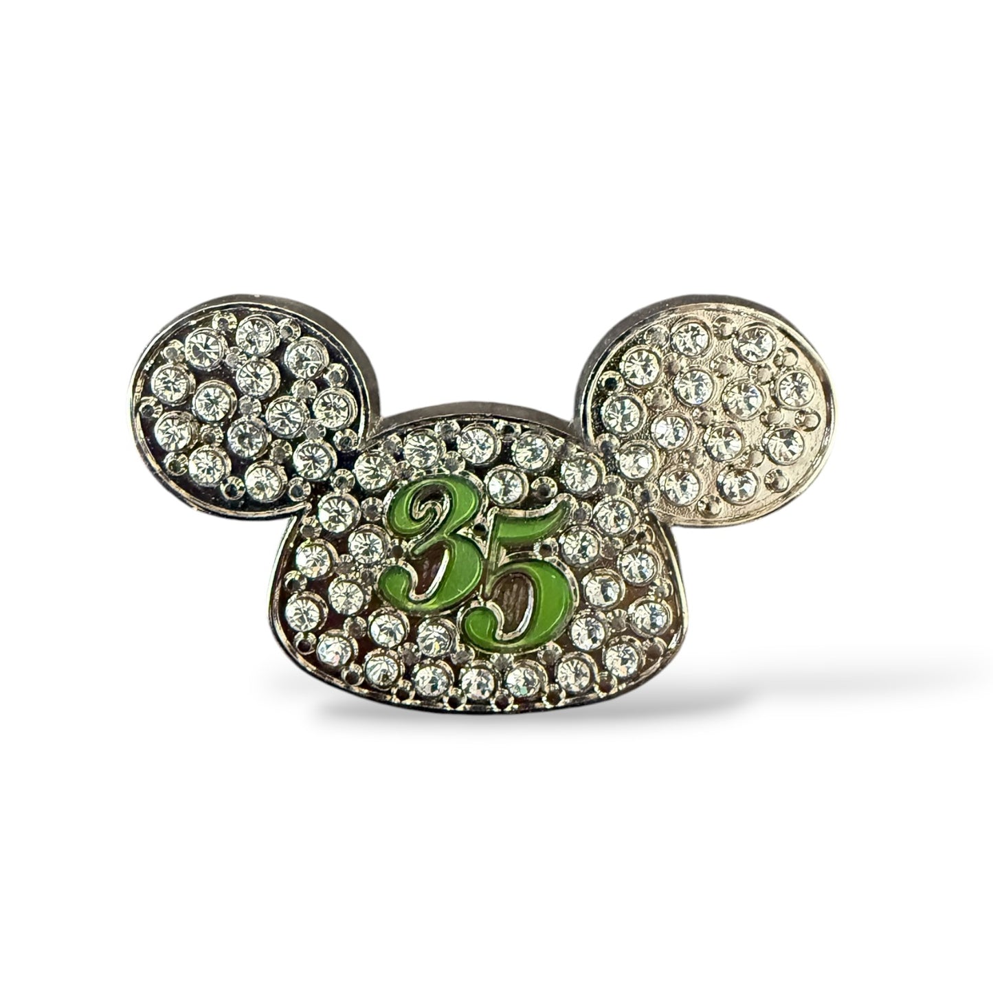 WDW Walt Disney World Resort 35th Anniversary Mickey Mouse Ear Hat Pin