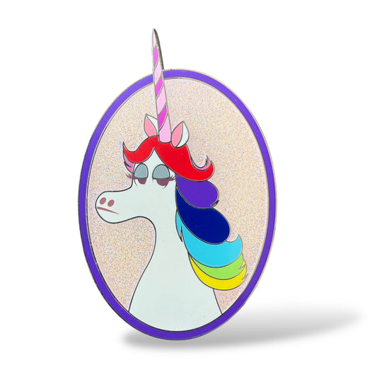 WDI Inside Out Profiles Rainbow Unicorn Pin