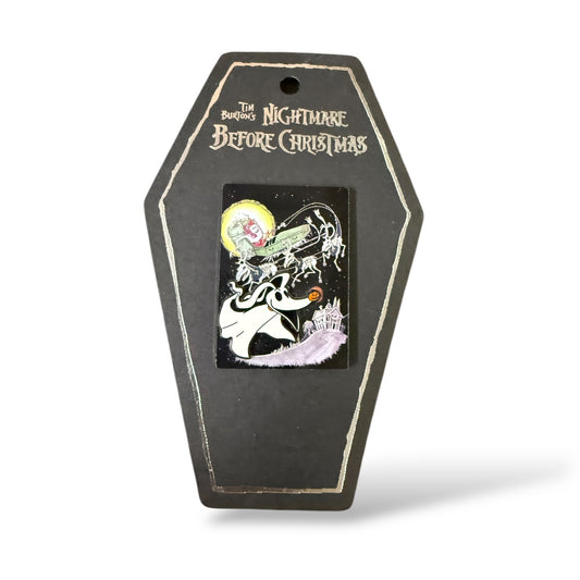 DLR Haunted Mansion Holiday 2001 Stretching Portrait Jack and Zero Pin