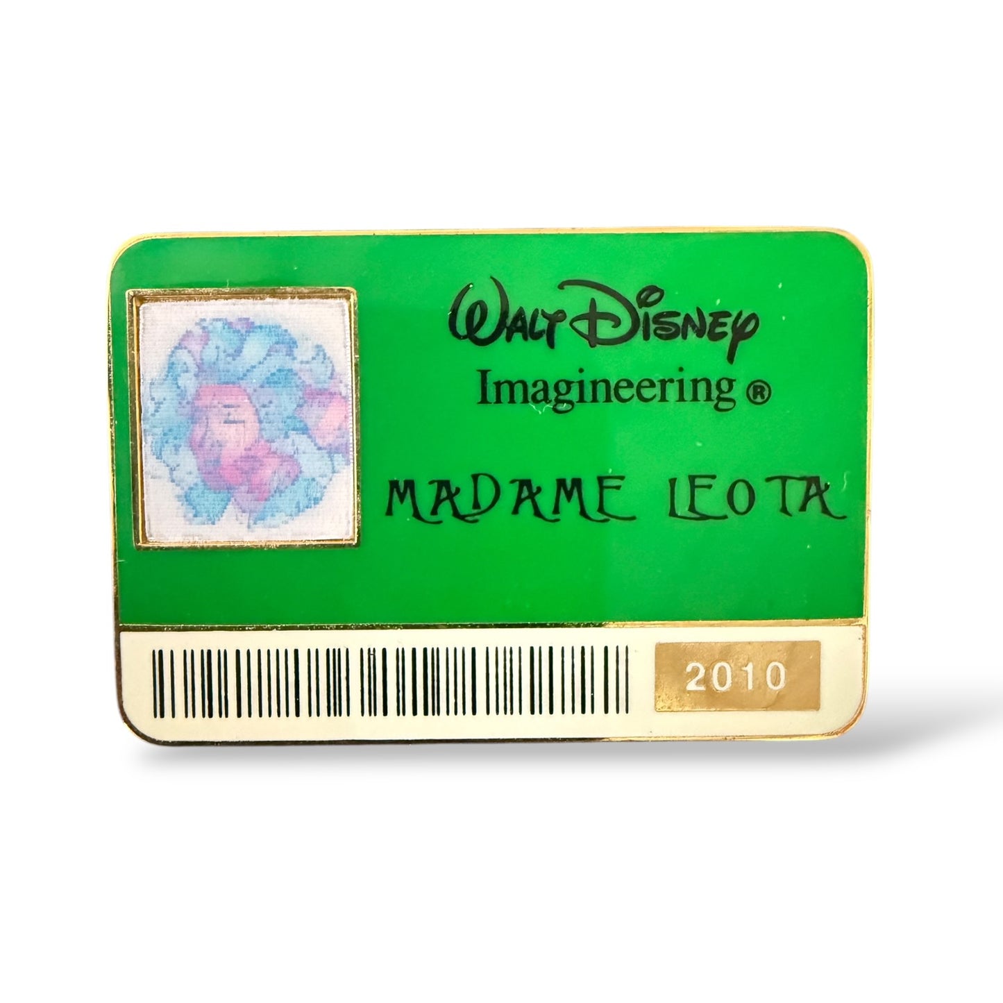 WDI Identification Badge Madam Leota Lenticular Pin