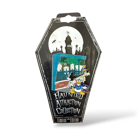 WDW Haunted Attraction Collection Gang in The Graveyard Pin
