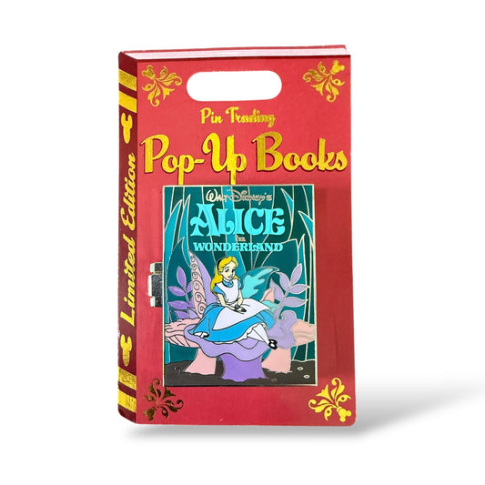 Disney Parks Pop-Up Books Alice in Wonderland Pin