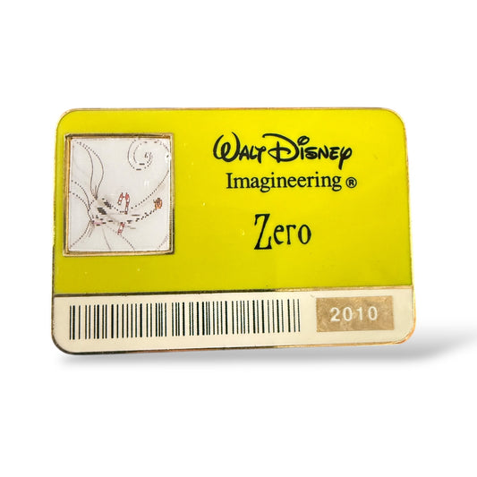 WDI Identification Badge Zero Lenticular Pin