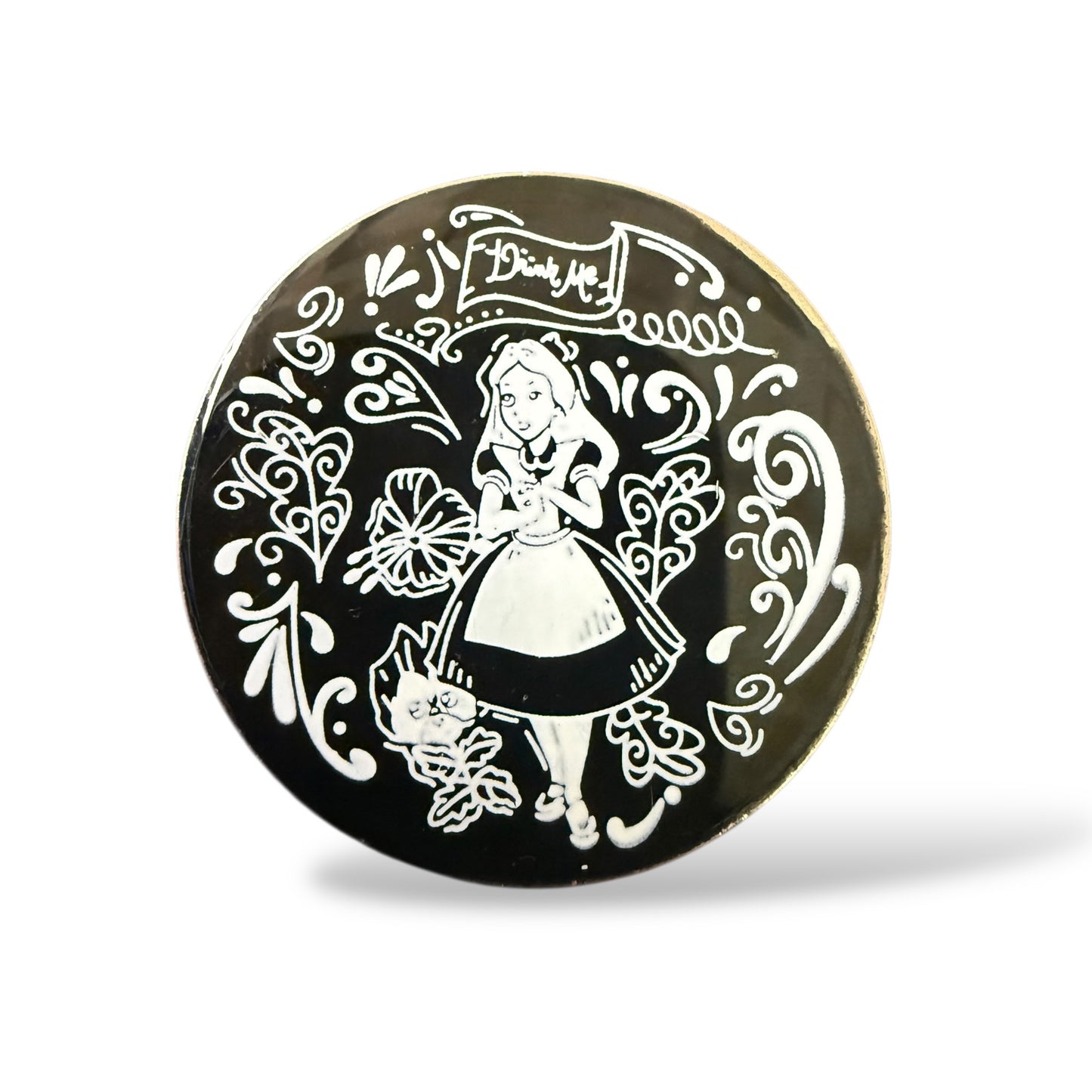 Disney Parks Alice in Wonderland Sketch Booster Alice Pin