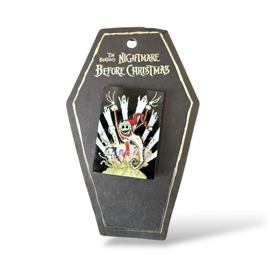 DLR Haunted Mansion Holiday 2001 Stretching Portrait Santa Jack Pin