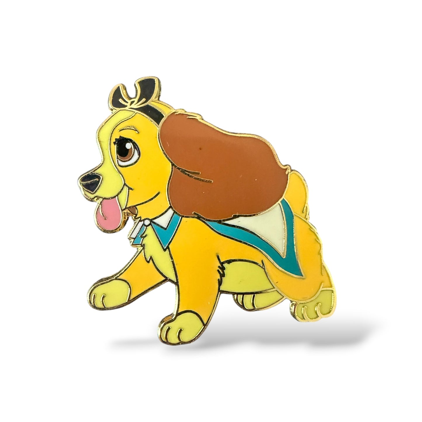 Lady Dressed as Alice Costume Fantasy Pin