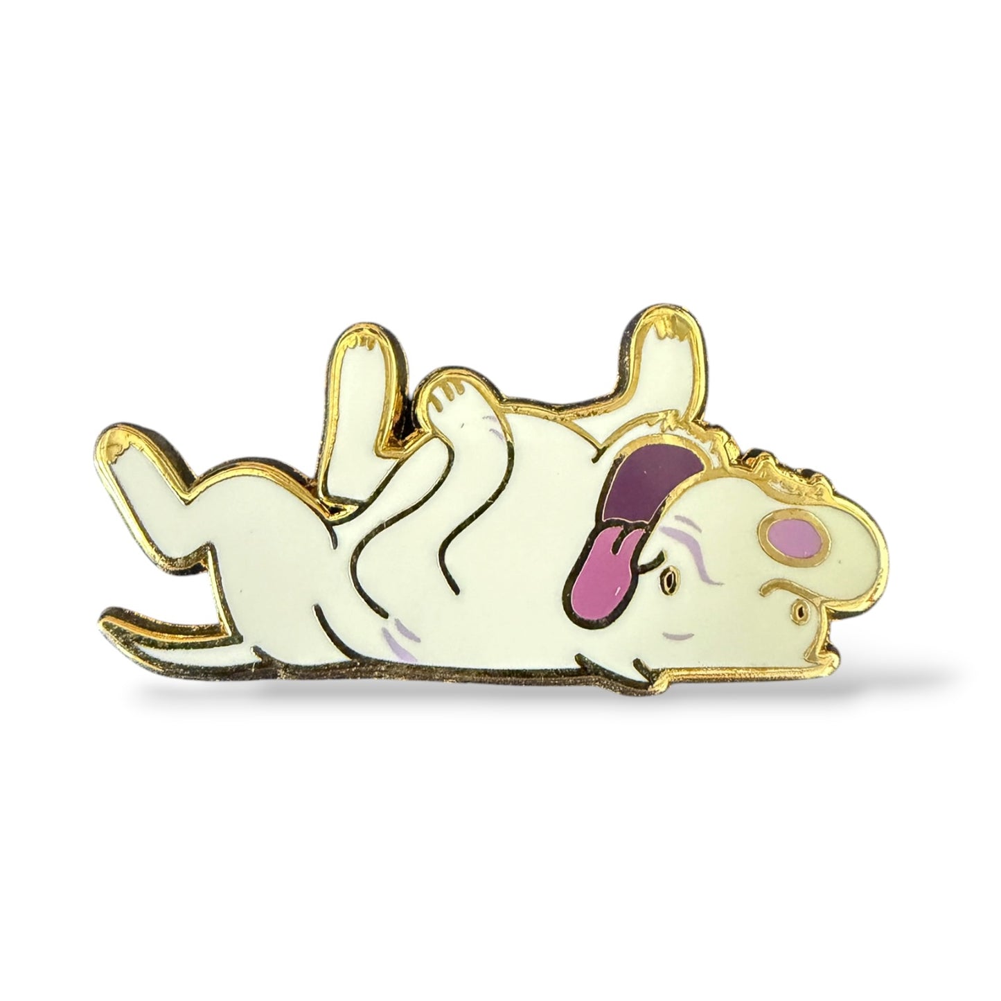 Sleeping Kawaii Puppy Dog Fantasy Pin