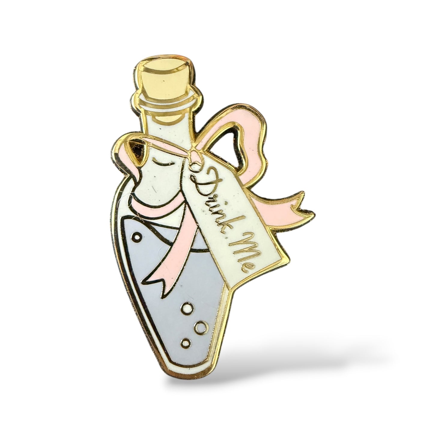 Alice in Wonderland Drink Me Bottle Fantasy Pin