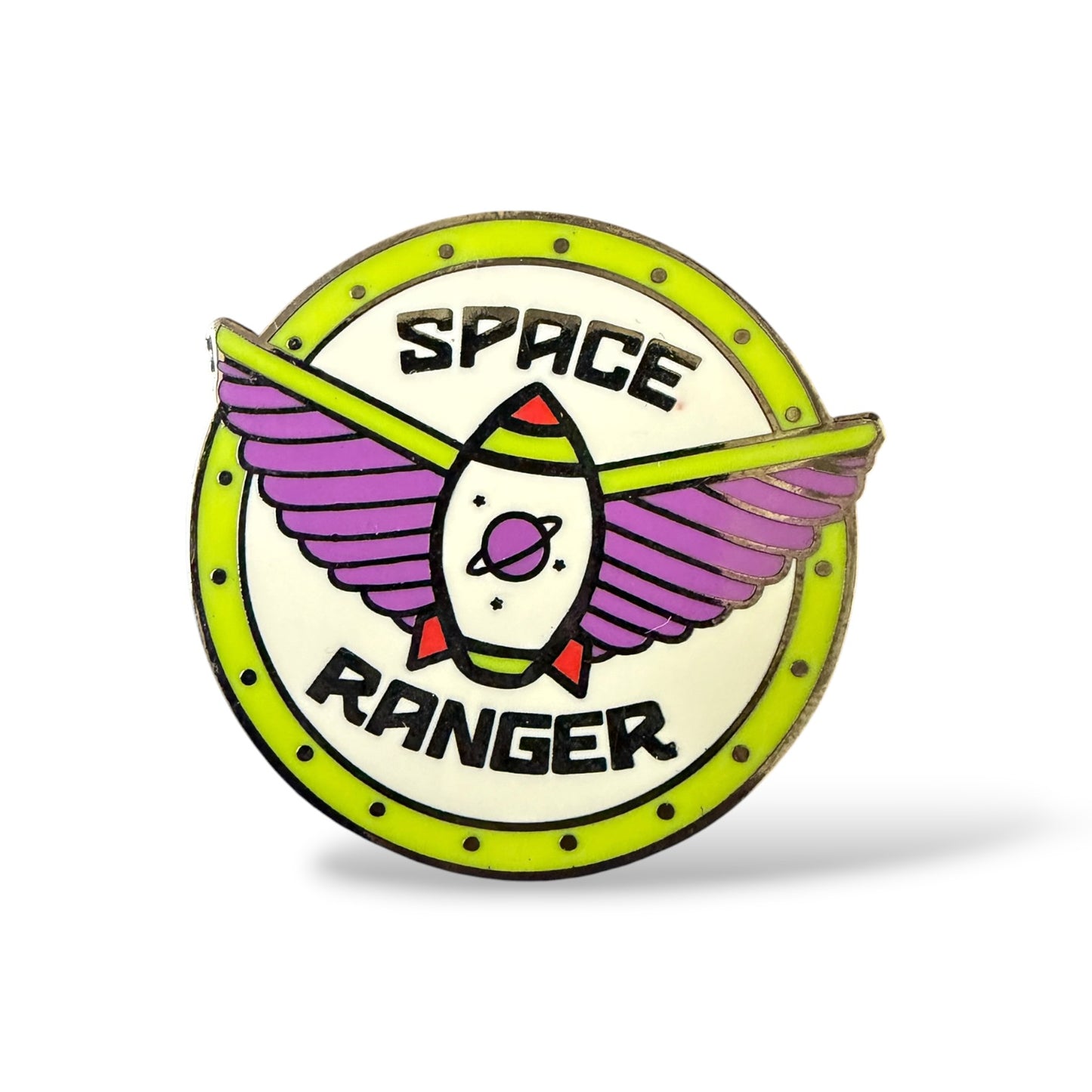 Toy Story Buzz Lightyear Space Ranger Logo Fantasy Pin