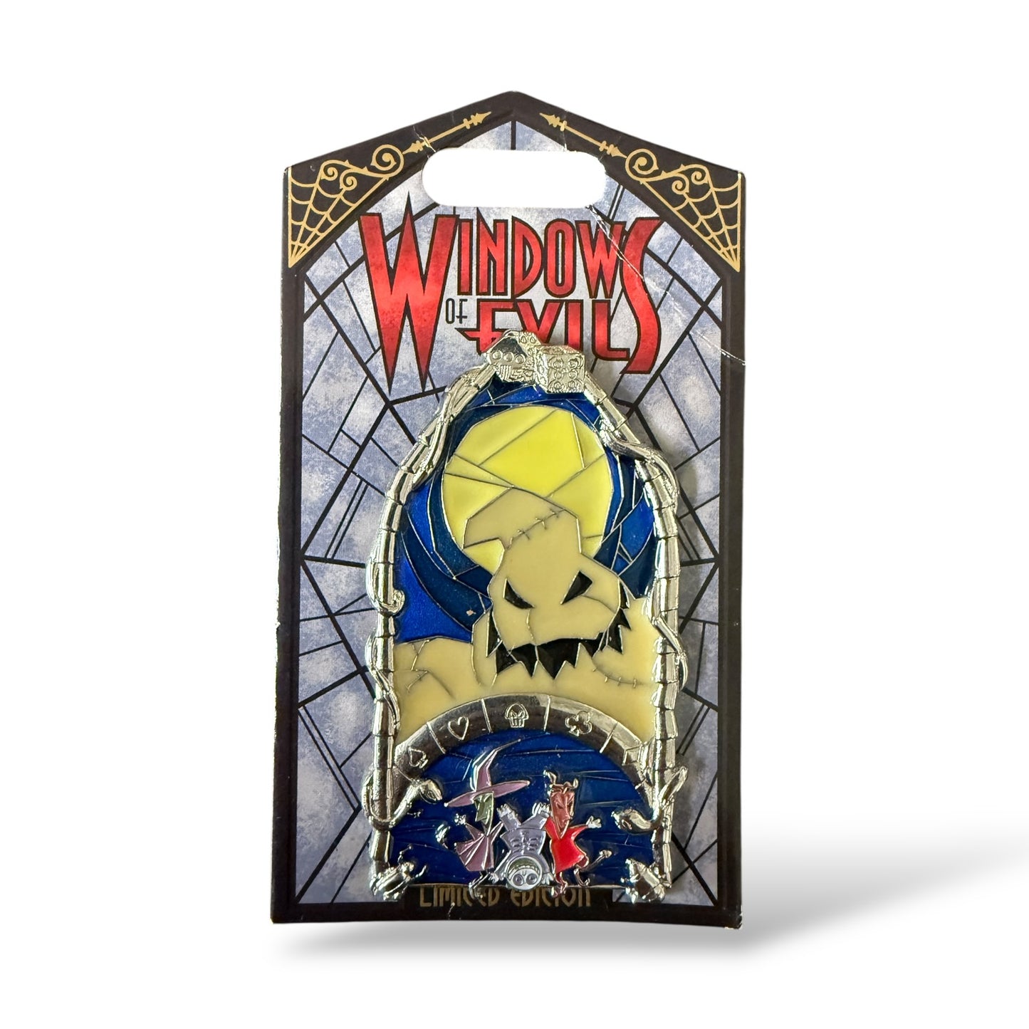 DLR Windows of Evil Oogie Boogie Pin
