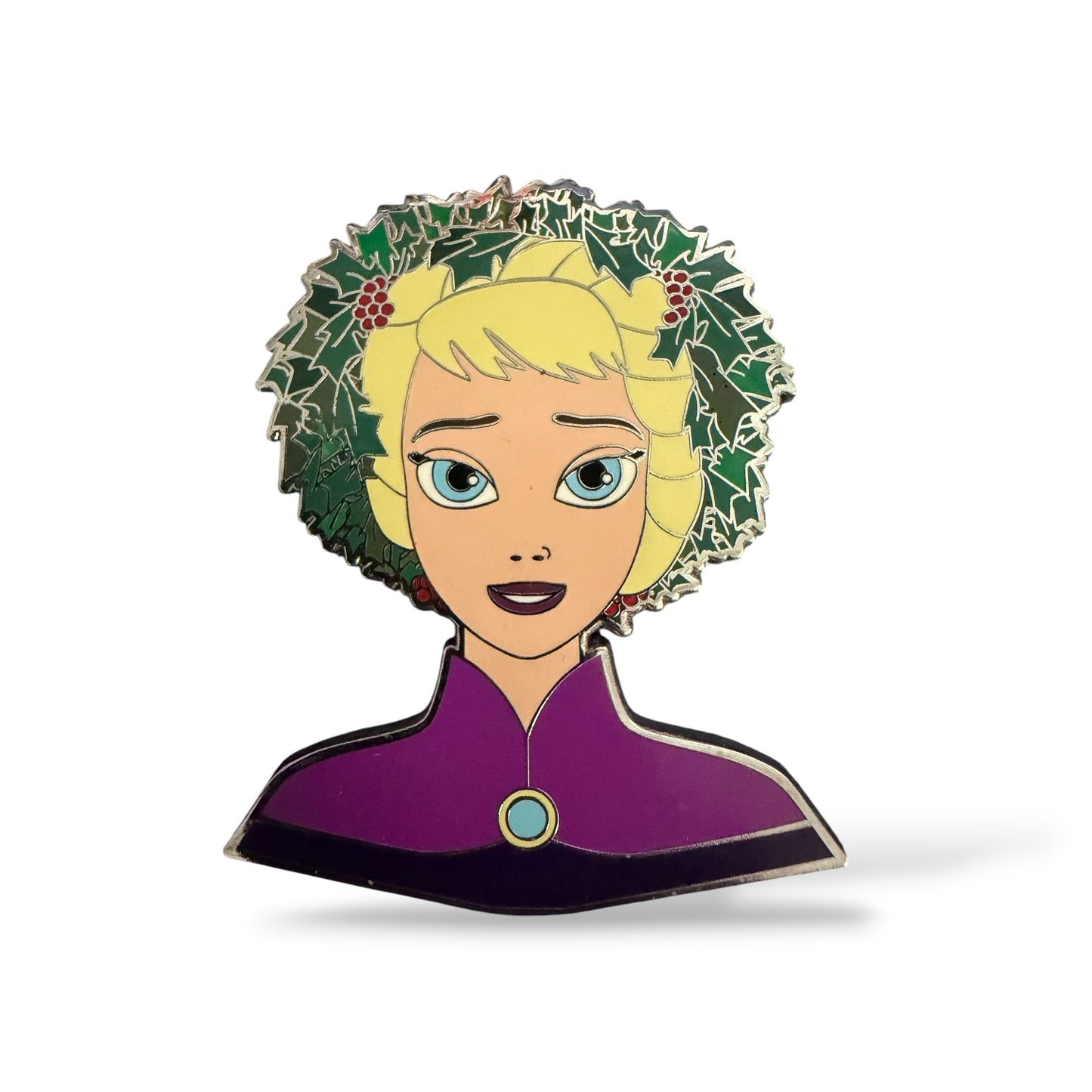 Frozen Elsa Floral Head Wreath Fantasy Pin