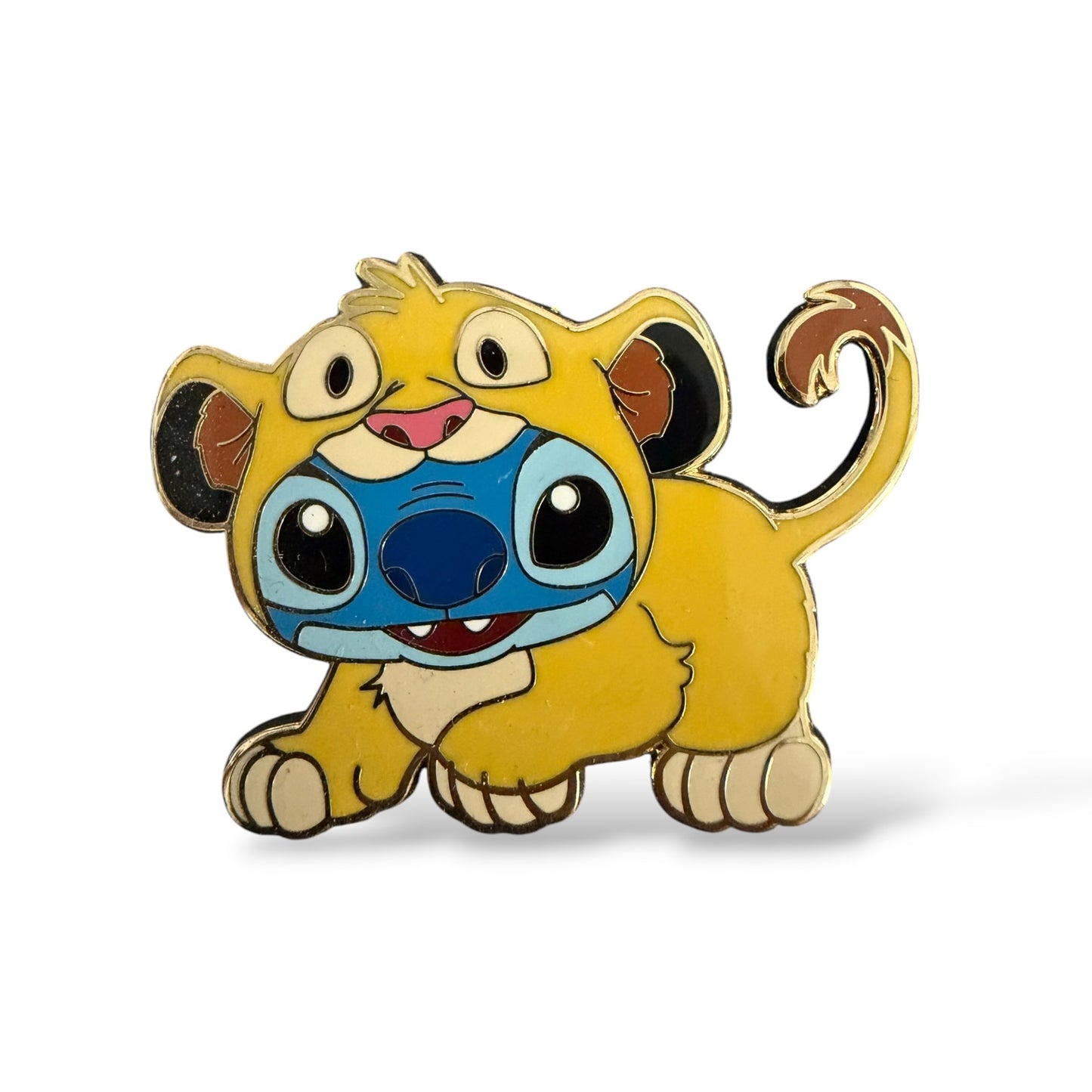 Stitch Dressed as Simba Costume Fantasy Pin