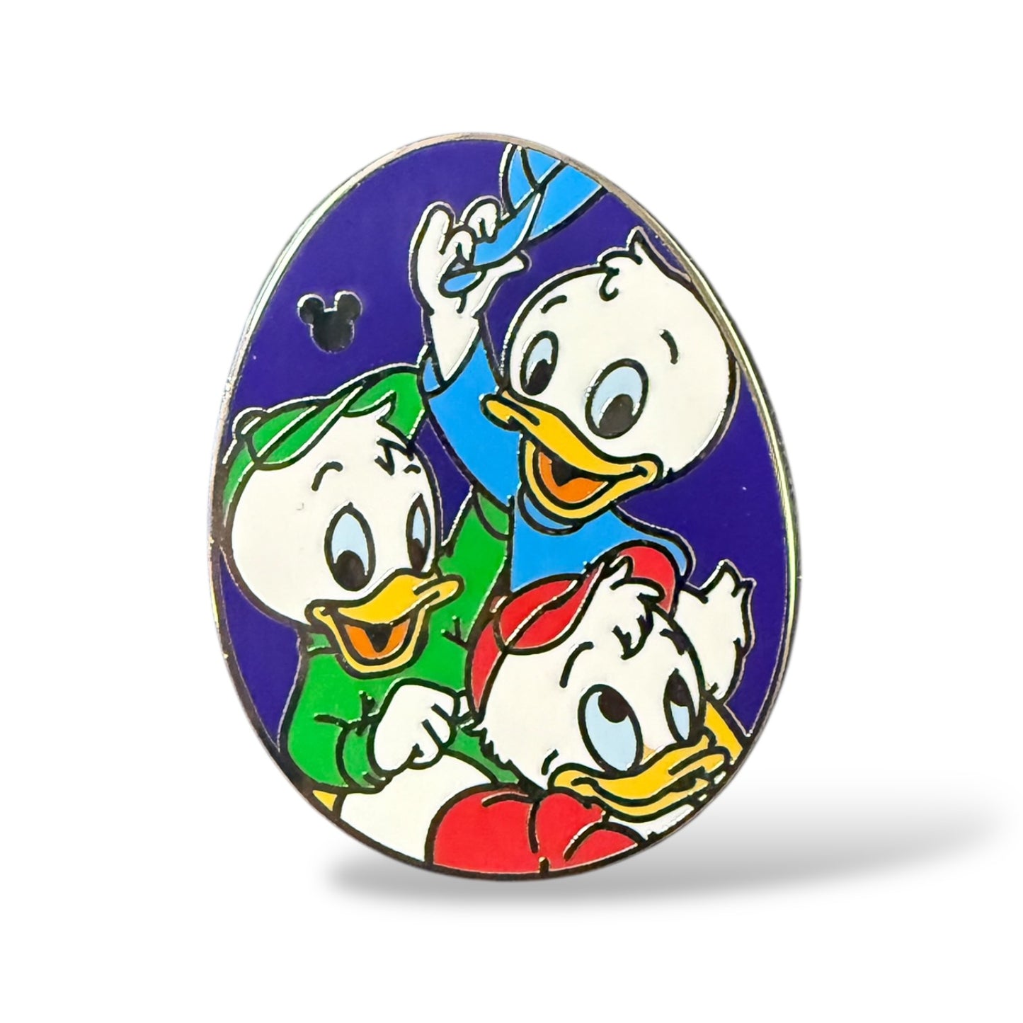 Cast Lanyard Disney Ducks Huey, Louie, and Dewey Completer Hidden Mickey Pin