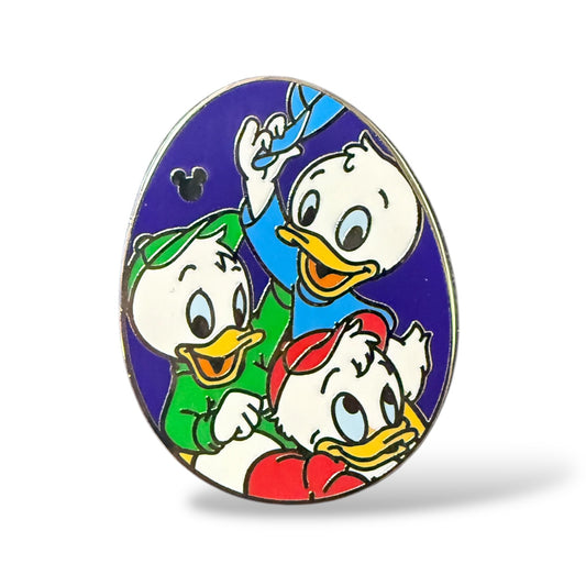 Cast Lanyard Disney Ducks Huey, Louie, and Dewey Completer Hidden Mickey Pin