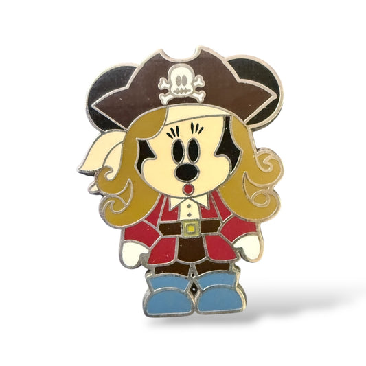 Disney Parks Pirates of the Caribbean Cute Characters Minnie Pin