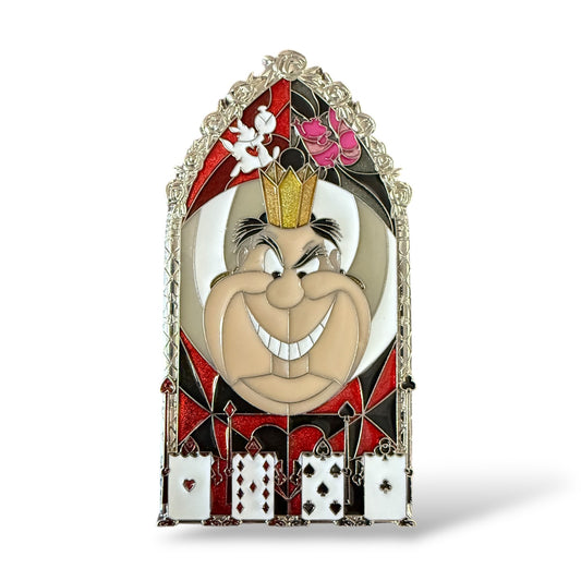 DLR Windows of Evil Queen of Hearts Pin