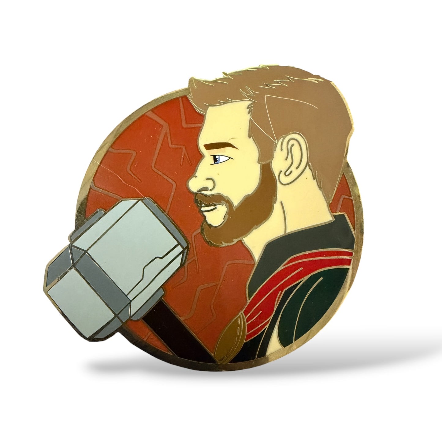 Marvel Thor Profile Fantasy Pin