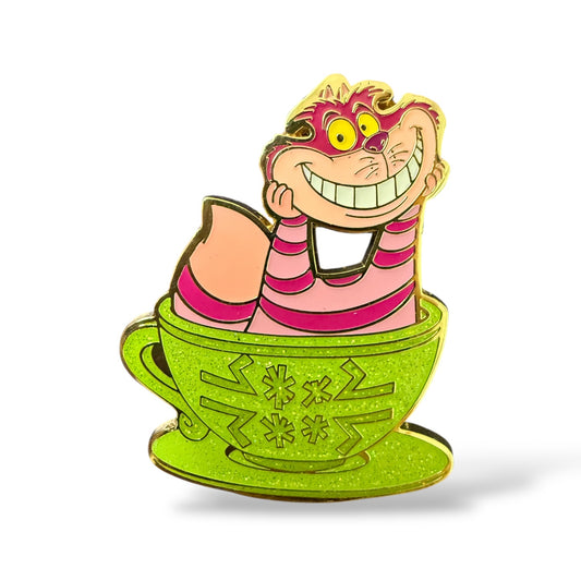 HKDL Mad Hatter Tea Cup Mystery Cheshire Pin