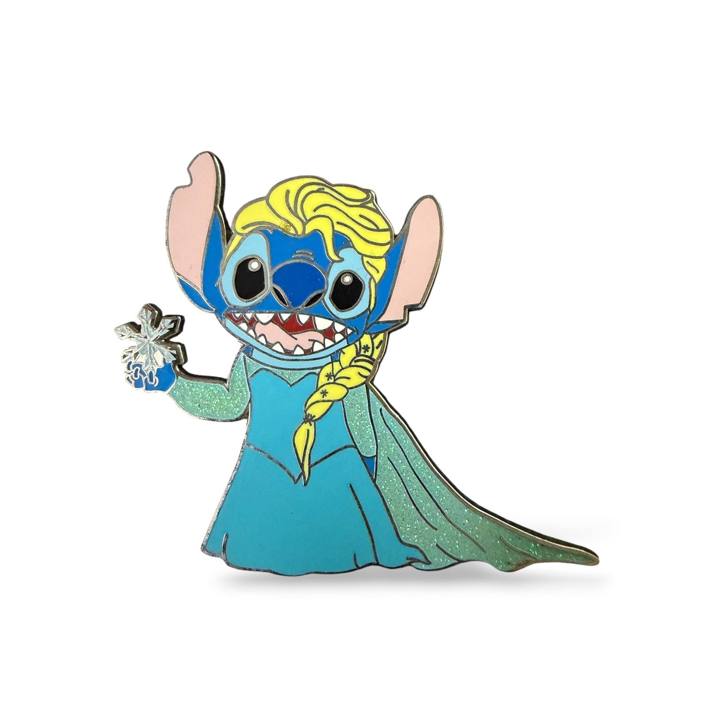 Stitch Dressed in Elsa Costume Fantasy Pin