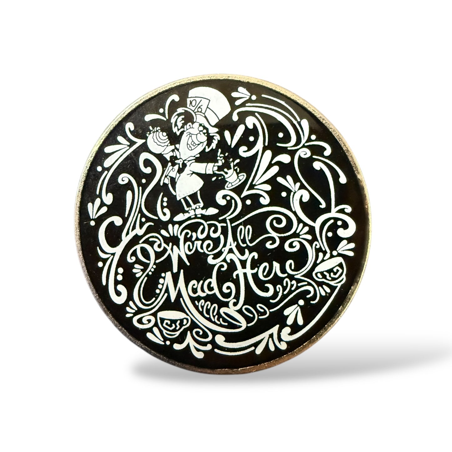 Disney Parks Alice in Wonderland Sketch Booster Mad Hatter Pin