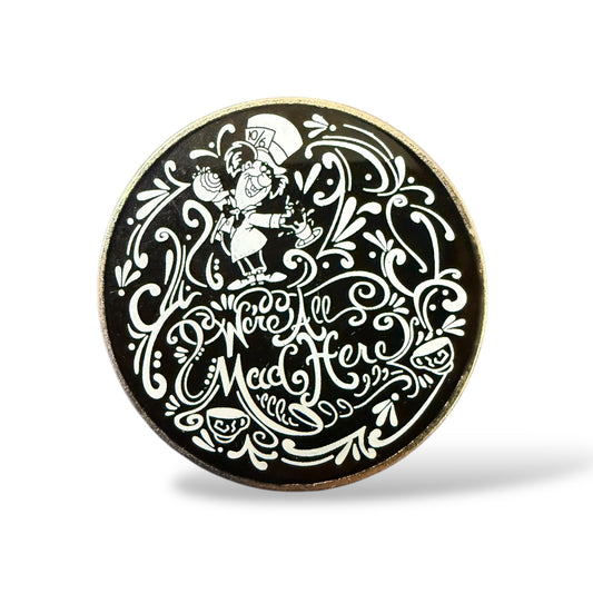 Disney Parks Alice in Wonderland Sketch Booster Mad Hatter Pin