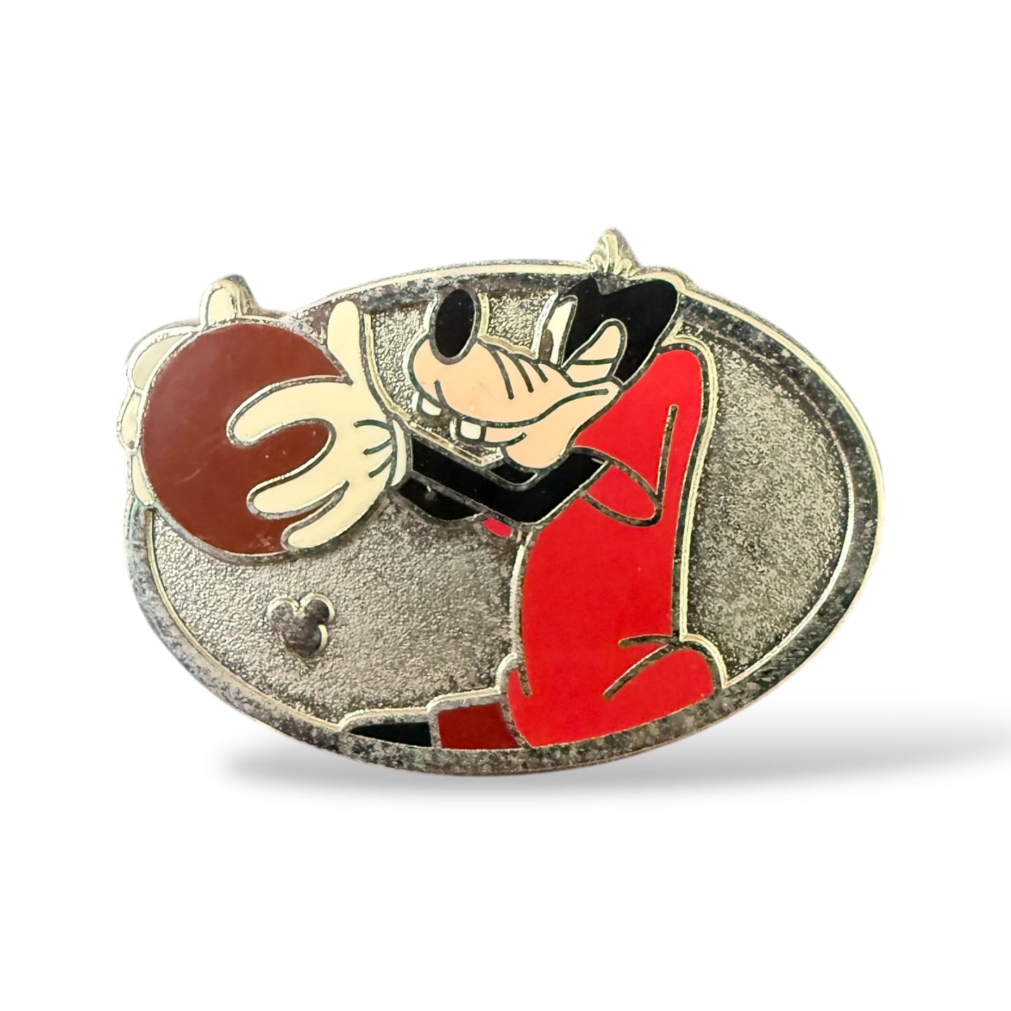 Cast Lanyard Goofy Shorts Sport Basketball Hidden Mickey Pin