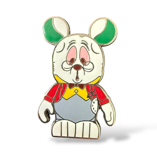 Disney Parks Vinylmation Mystery Alice in Wonderland White Rabbit Chaser Pin