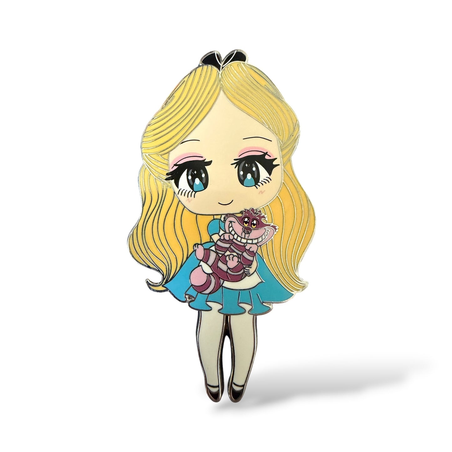 Alice in Wonderland Manga Style Alice Fantasy Pin