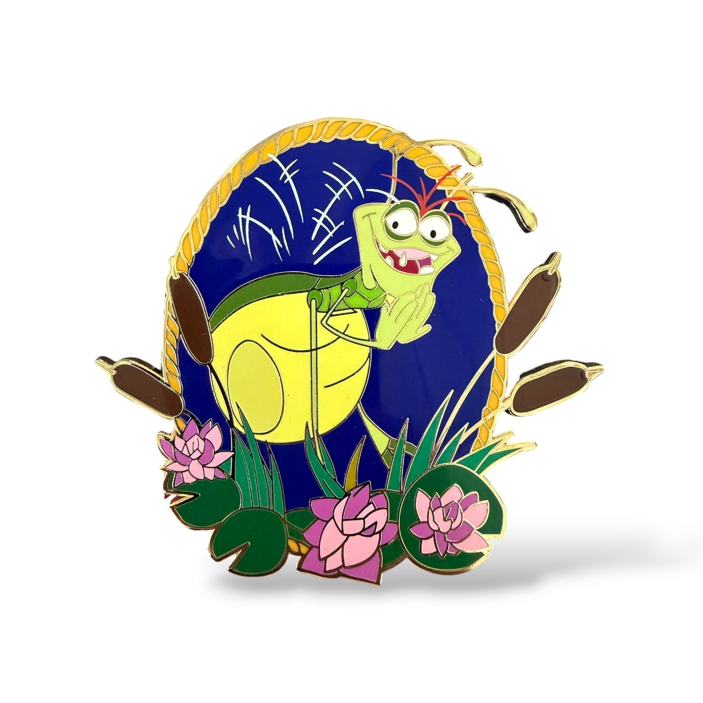 Princess and The Frog Ray Portrait Fantasy Pin