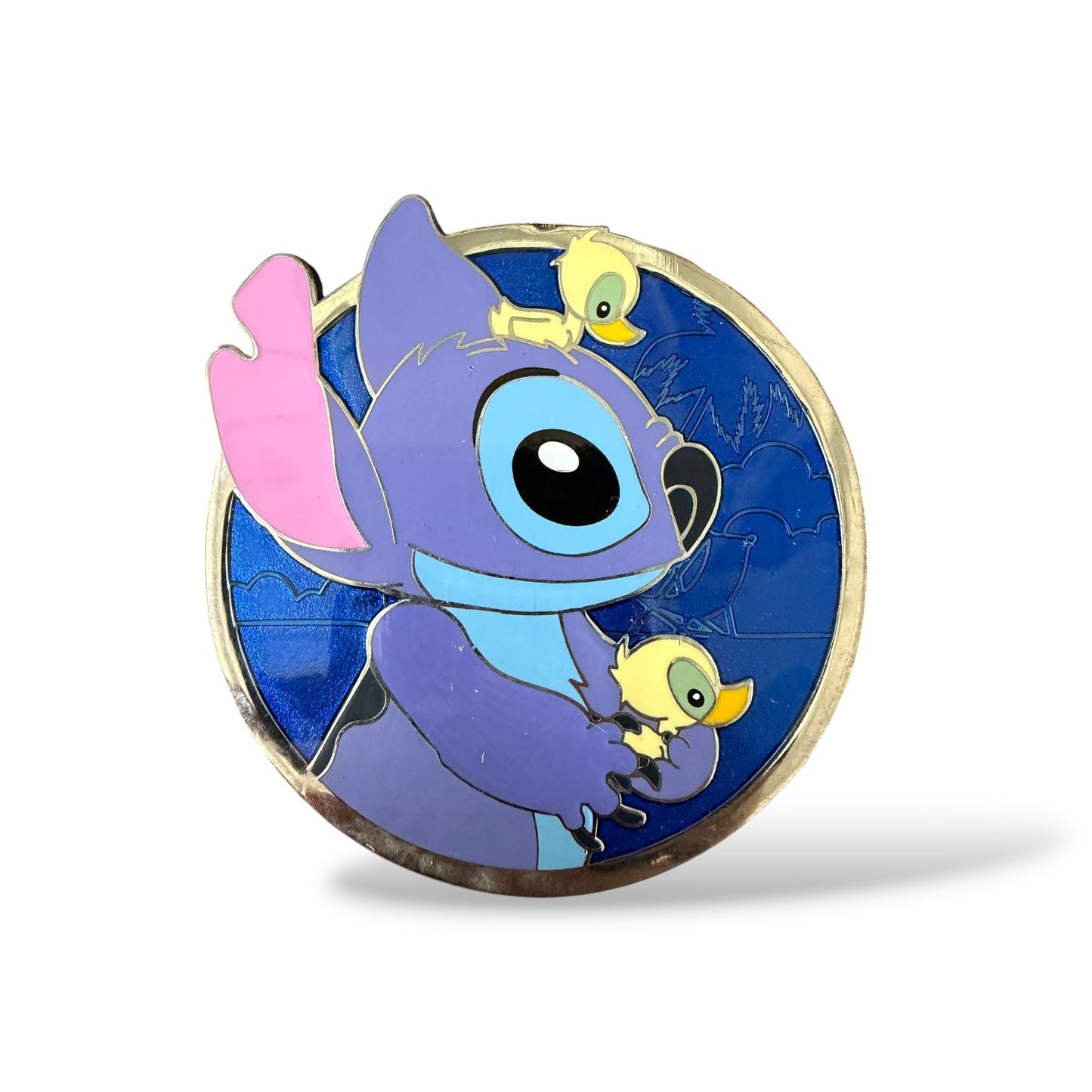 Stitch with Ducks Profile Fantasy Pin