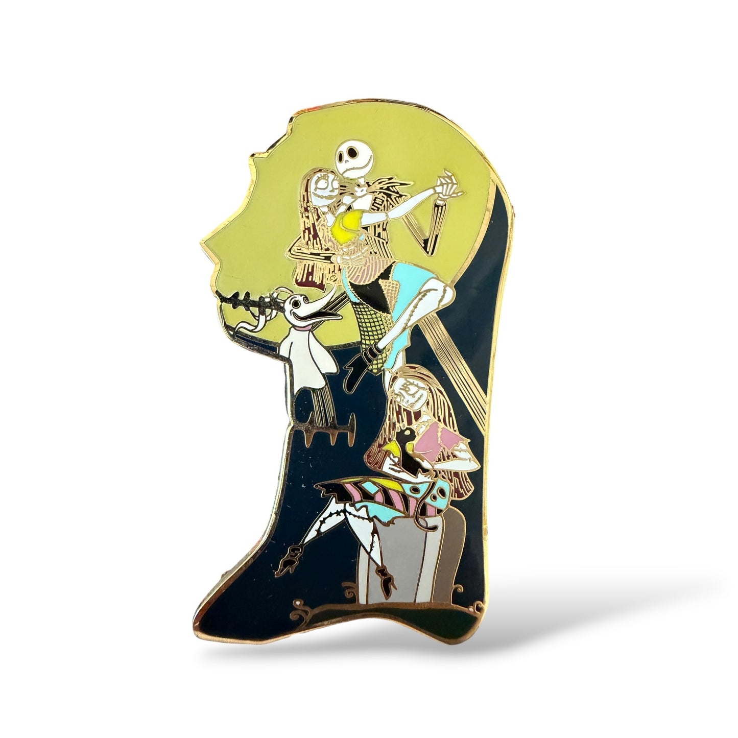 Nightmare Before Christmas Sally Silhouette Fantasy Pin