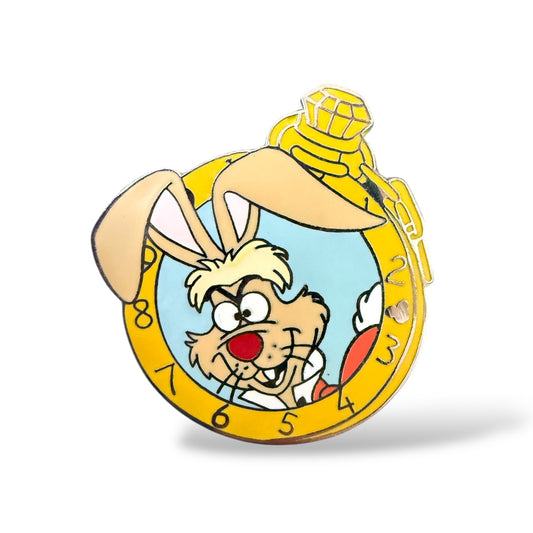 Cast Lanyard Alice Pocket Watch March Hare Hidden Mickey Pin