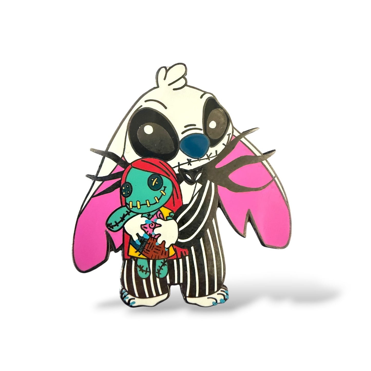 Stitch Dressed as Jack Skellington Costume Fantasy Pin