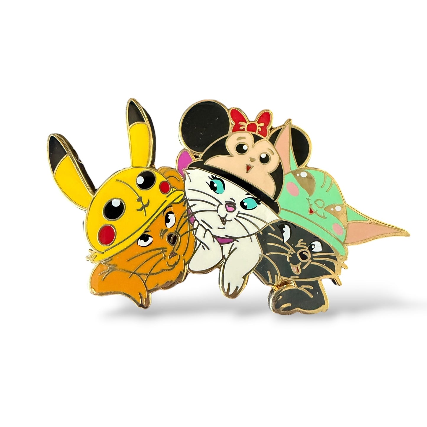 The Aristocats Wearing Character Ear Hats Fantasy Pin