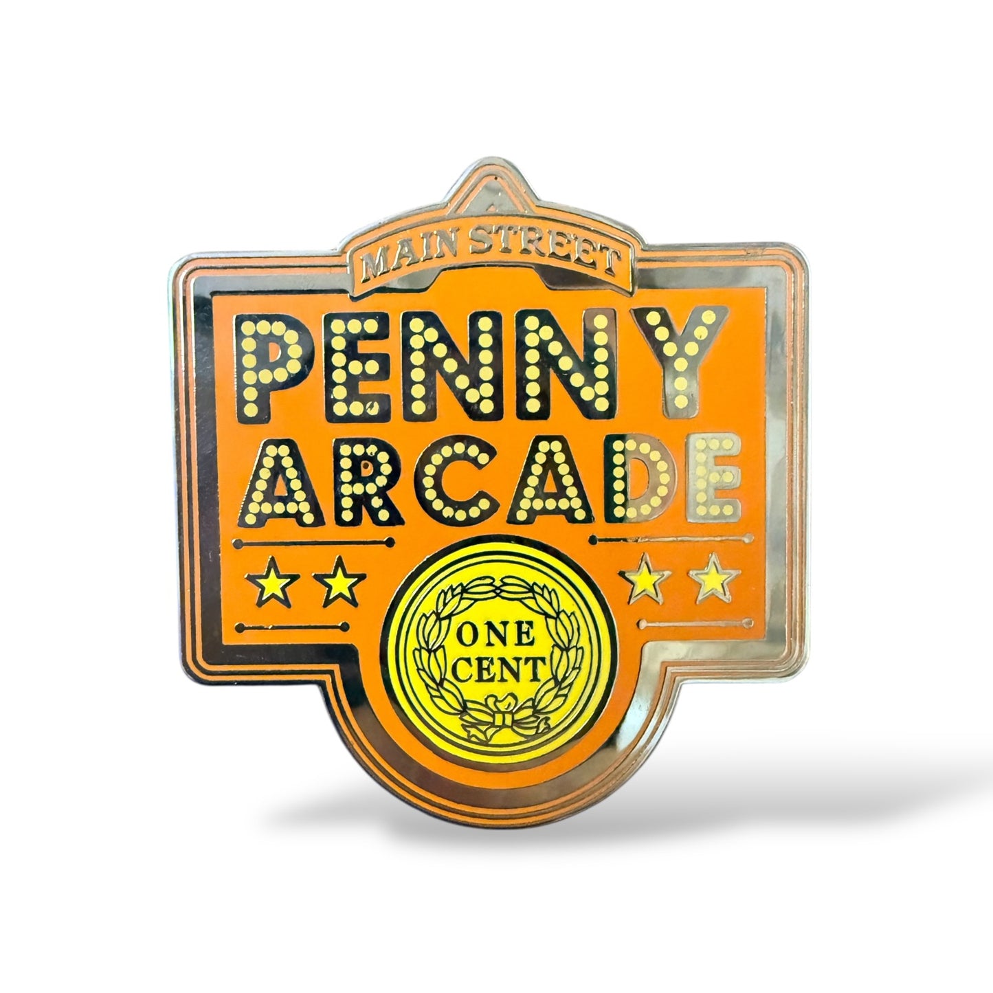 DLR Twenty Eight and Main Mystery Main Street Penny Arcade Pin