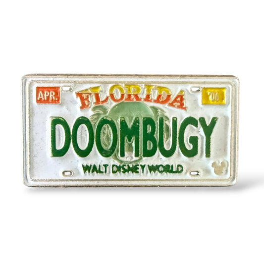 Cast Lanyard Florida License Plates Doombugy Hidden Mickey Pin
