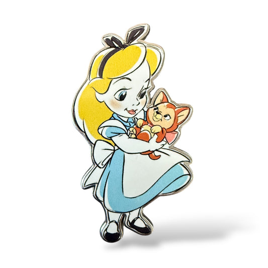 DLRP Animators Alice Holding Dinah Pin